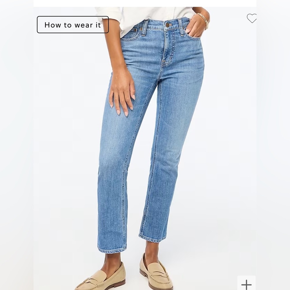 J. Crew Light Blue High-Rise Flare Jeans